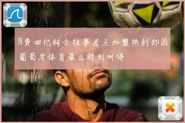 B费回忆转会往事差点加盟热刺却因葡萄牙体育最后时刻叫停