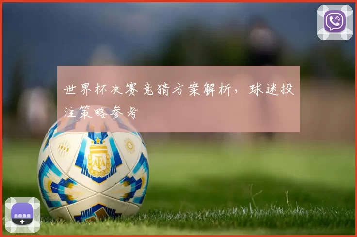 世界杯决赛竞猜方案解析,球迷投注策略参考