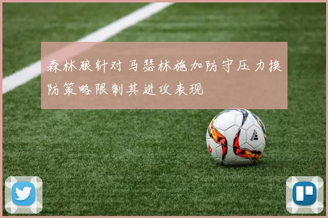 森林狼针对马瑟林施加防守压力换防策略限制其进攻表现